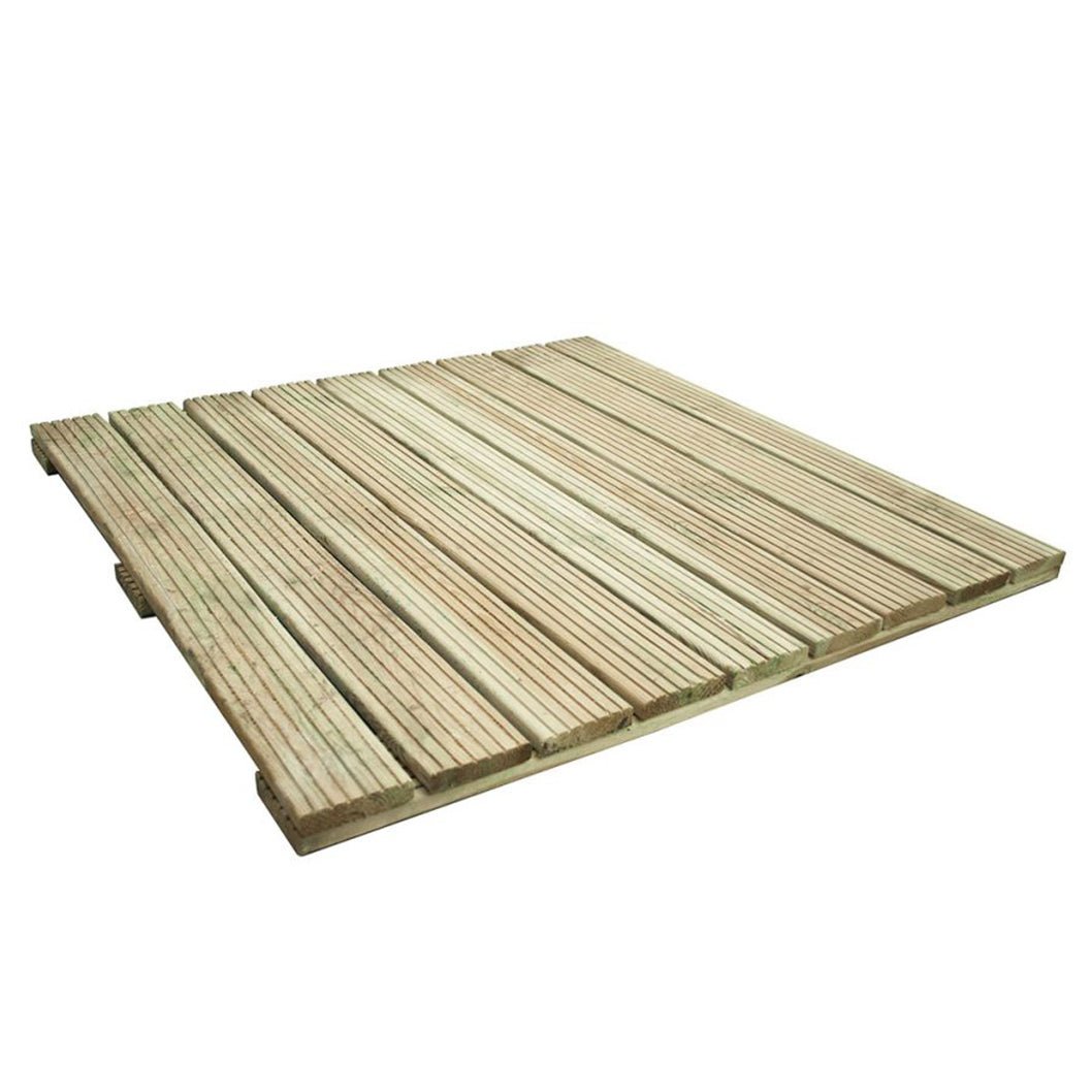 Forest Patio Deck Tile - 60x60cm - Pack of 4 - JJ Building Materials