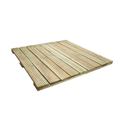 Forest Patio Deck Tile - 90x90cm - Pack of 4 - JJ Building Materials