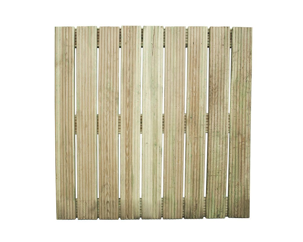 Forest Patio Deck Tile - 90x90cm - Pack of 4 - JJ Building Materials