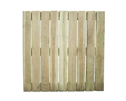 Forest Patio Deck Tile - 90x90cm - Pack of 4 - JJ Building Materials