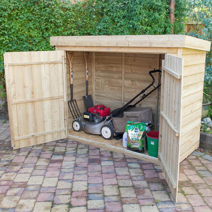 Forest Pent Large Outdoor Store - Pressure Treated - JJ Building Materials