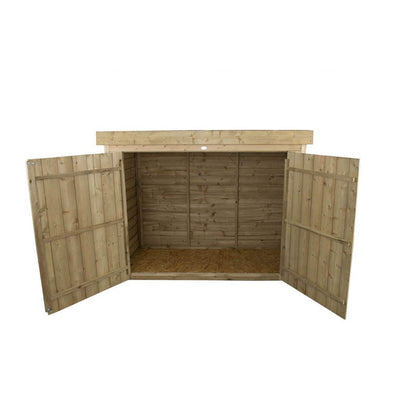 Forest Pent Large Outdoor Store - Pressure Treated - JJ Building Materials