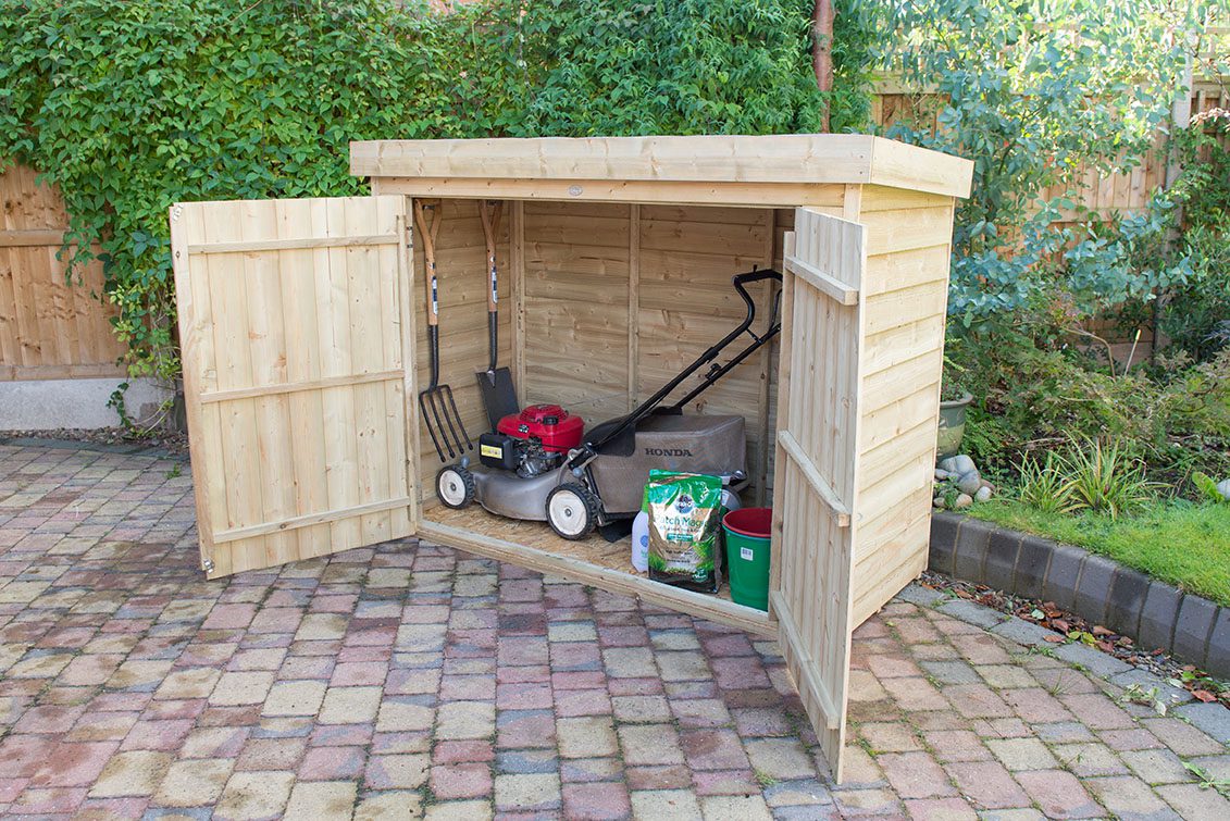 Forest Pent Large Outdoor Store - Pressure Treated - JJ Building Materials
