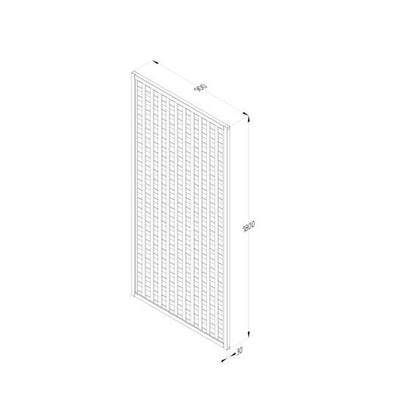Forest Premium Framed Trellis - JJ Building Materials