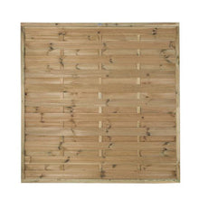 Forest Pressure Treated Decorative Europa Plain Fence Panel - JJ Building Materials