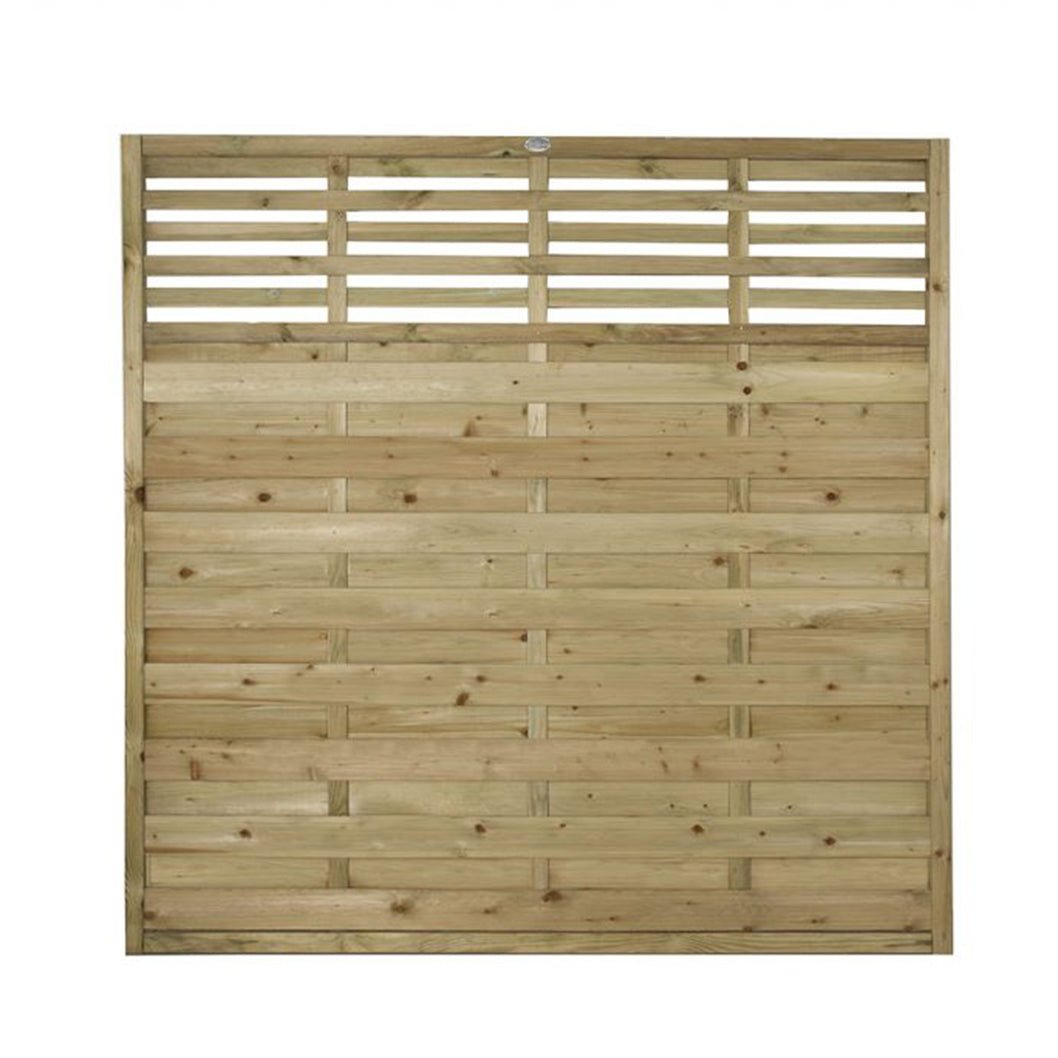 Forest Pressure Treated Decorative Kyoto Fence Panel - JJ Building Materials