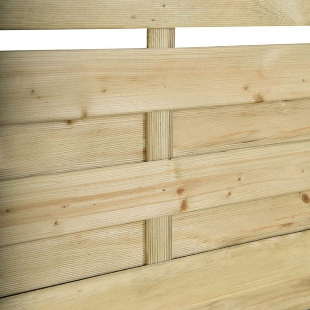 Forest Pressure Treated Decorative Kyoto Fence Panel - JJ Building Materials