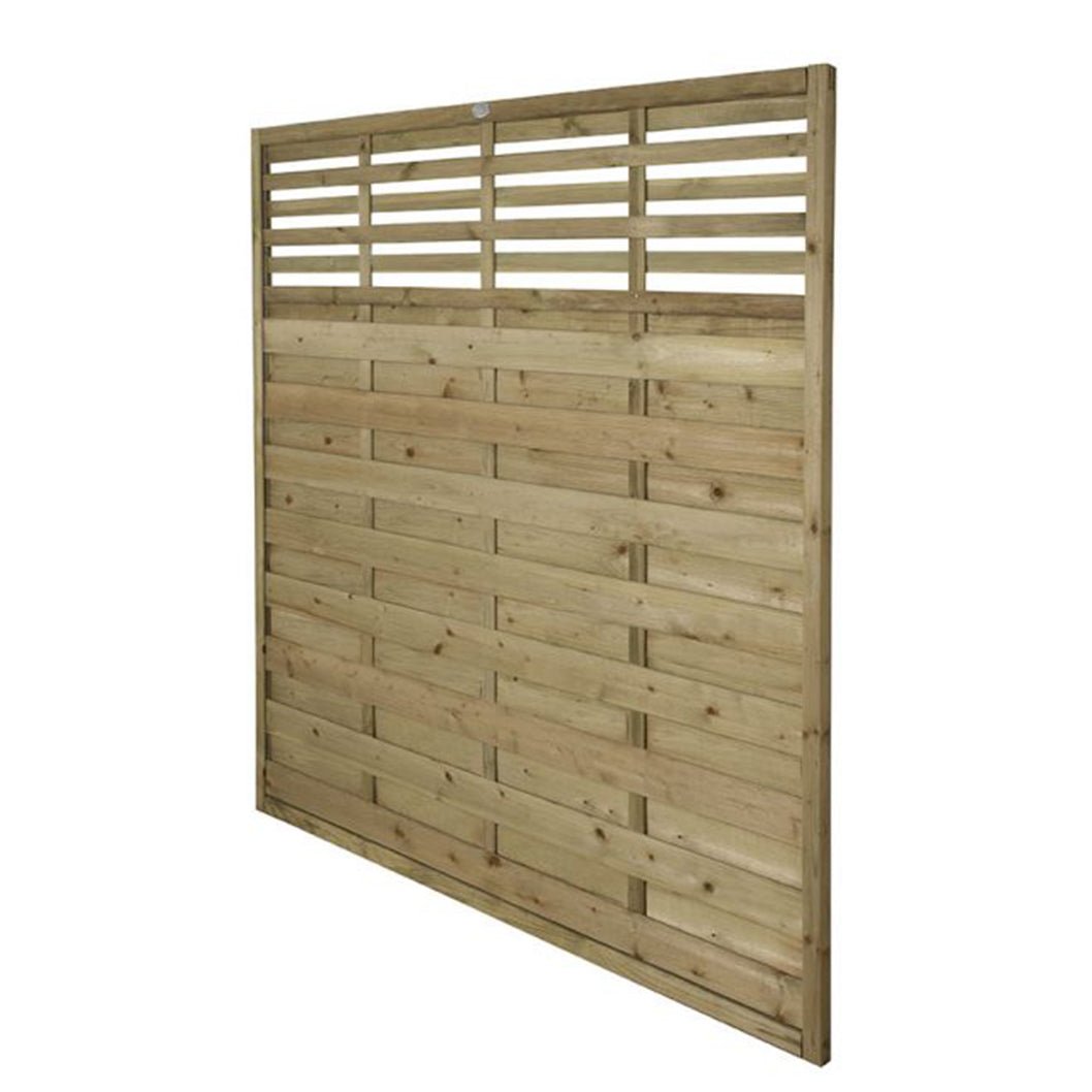 Forest Pressure Treated Decorative Kyoto Fence Panel - JJ Building Materials
