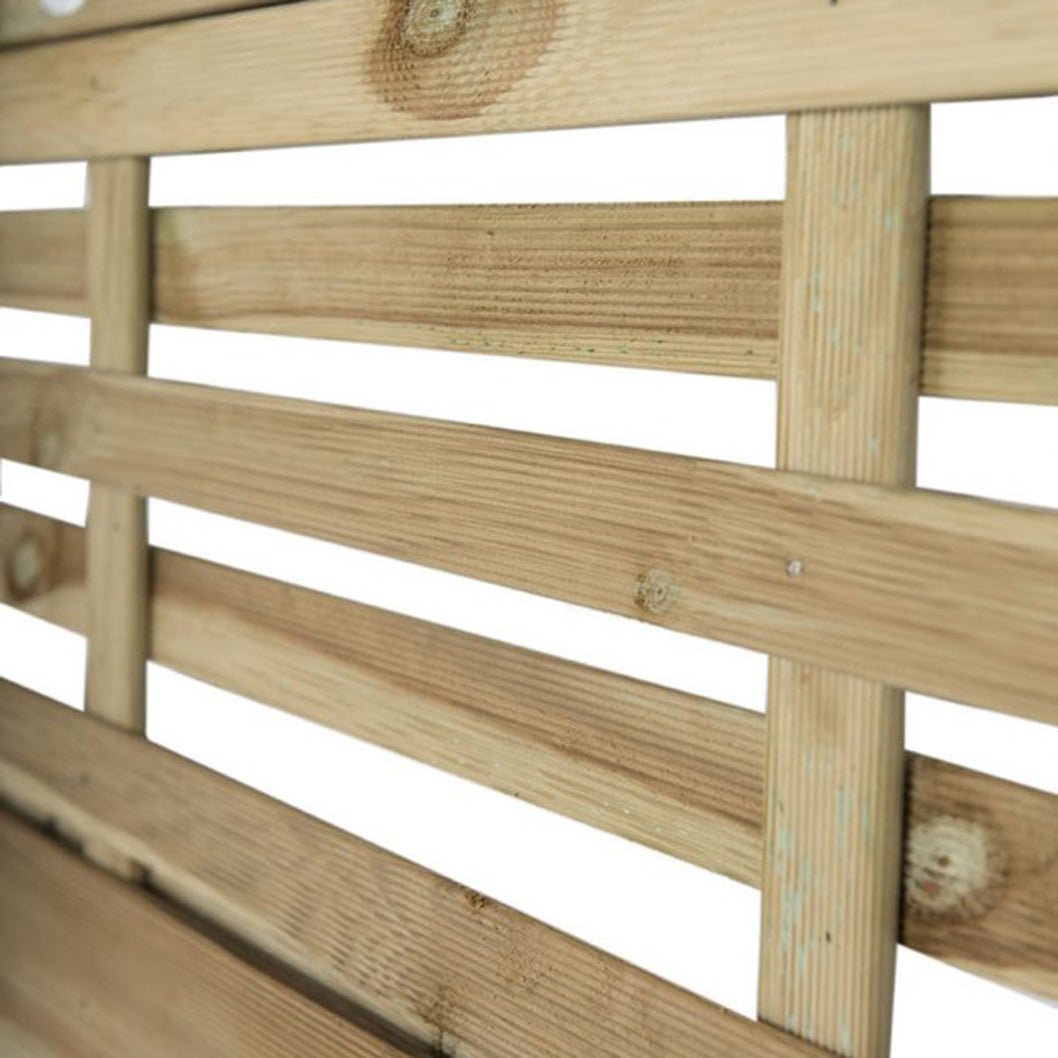 Forest Pressure Treated Decorative Kyoto Fence Panel - JJ Building Materials