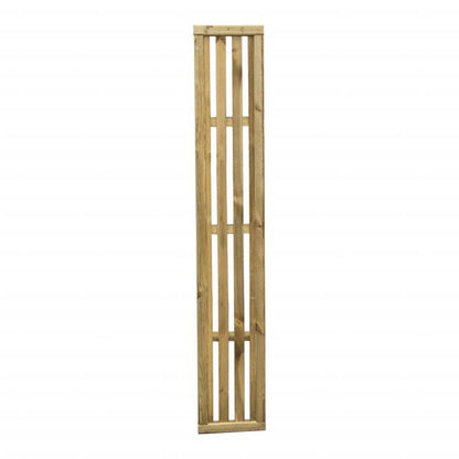 Forest Pressure Treated Vertical Slatted Screen - JJ Building Materials