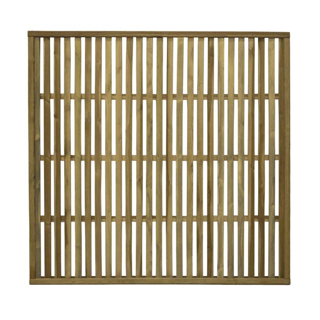 Forest Pressure Treated Vertical Slatted Screen - JJ Building Materials