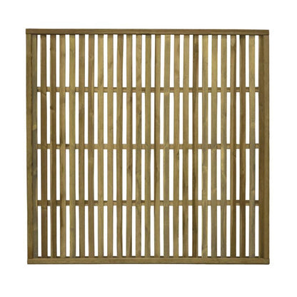 Forest Pressure Treated Vertical Slatted Screen - JJ Building Materials