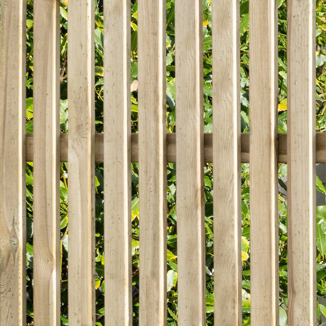 Forest Pressure Treated Vertical Slatted Screen - JJ Building Materials