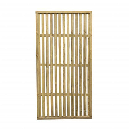 Forest Pressure Treated Vertical Slatted Screen - JJ Building Materials