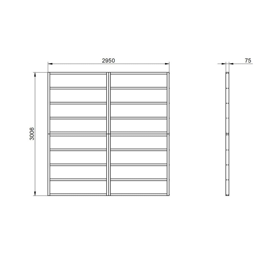 Forest Shed Base Pressure Treated - JJ Building Materials