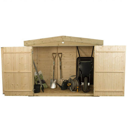 Forest Shiplap Apex Large Outdoor Store - Pressure Treated - JJ Building Materials