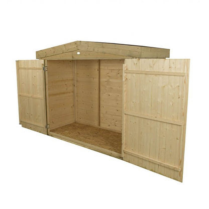 Forest Shiplap Apex Large Outdoor Store - Pressure Treated - JJ Building Materials
