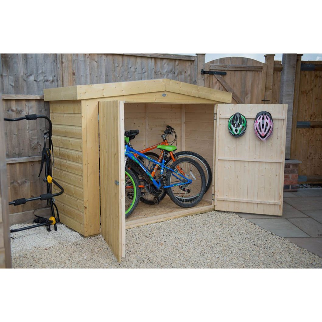 Forest Shiplap Apex Large Outdoor Store - Pressure Treated - JJ Building Materials