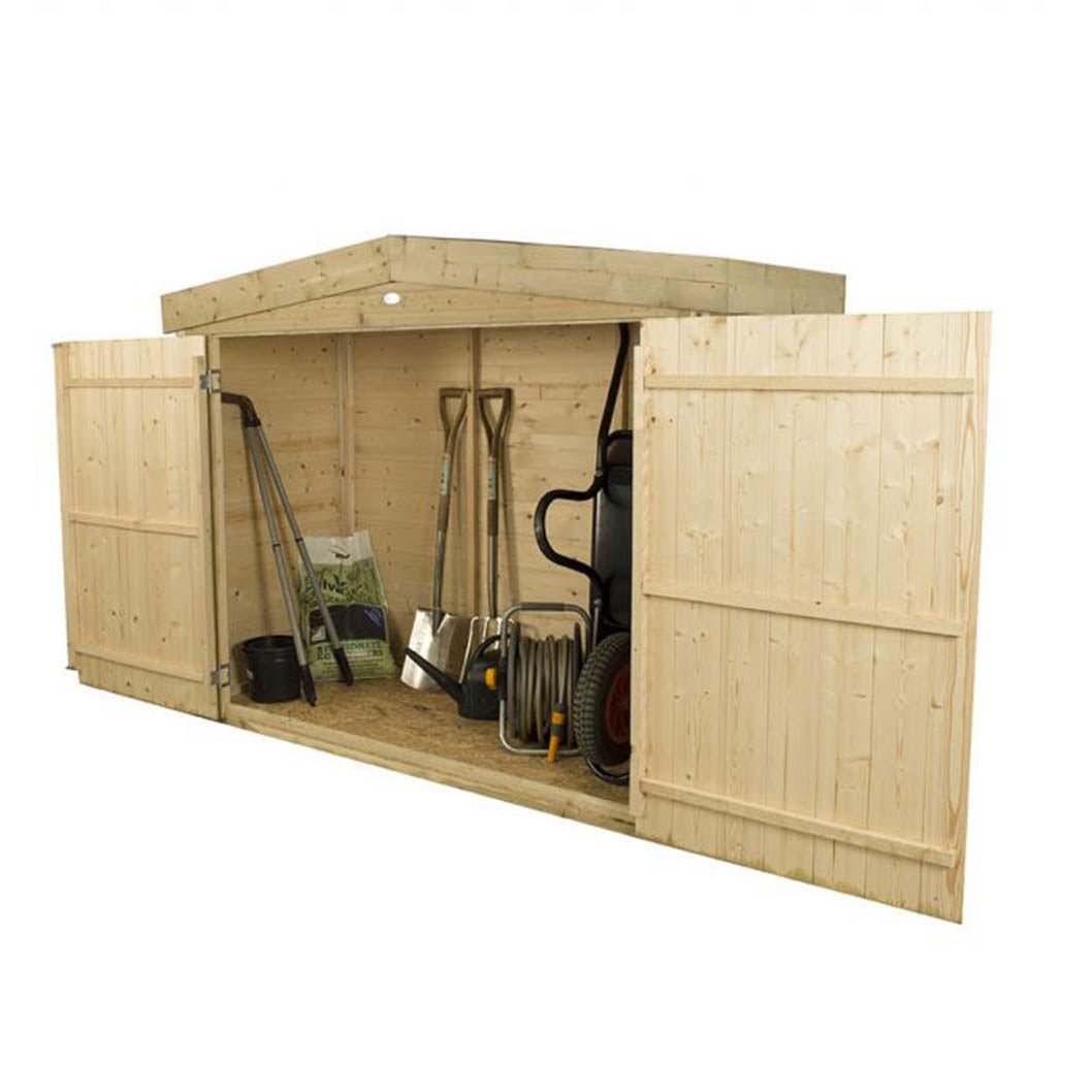 Forest Shiplap Apex Large Outdoor Store - Pressure Treated - JJ Building Materials
