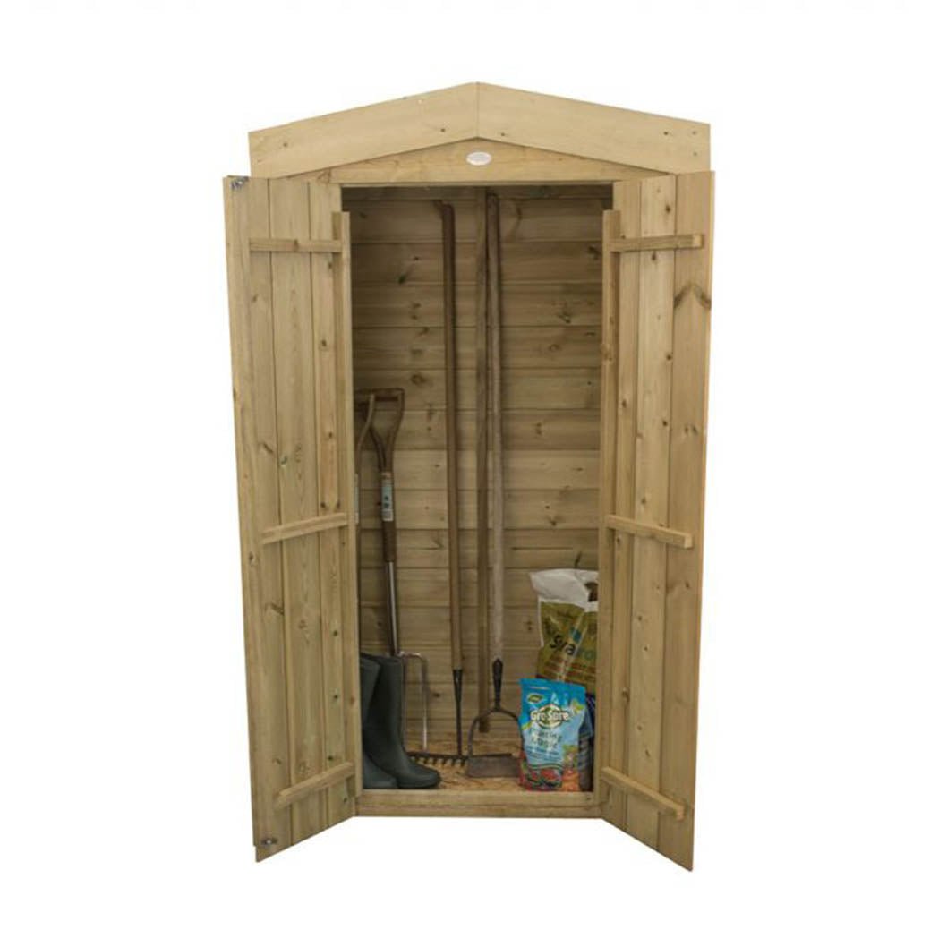 Forest Shiplap Apex Tall Garden Store - Pressure Treated - JJ Building Materials