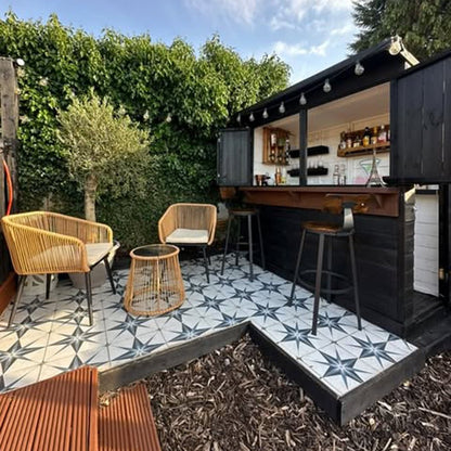 Forest Shiplap Pent Garden Bar 6x3 - JJ Building Materials