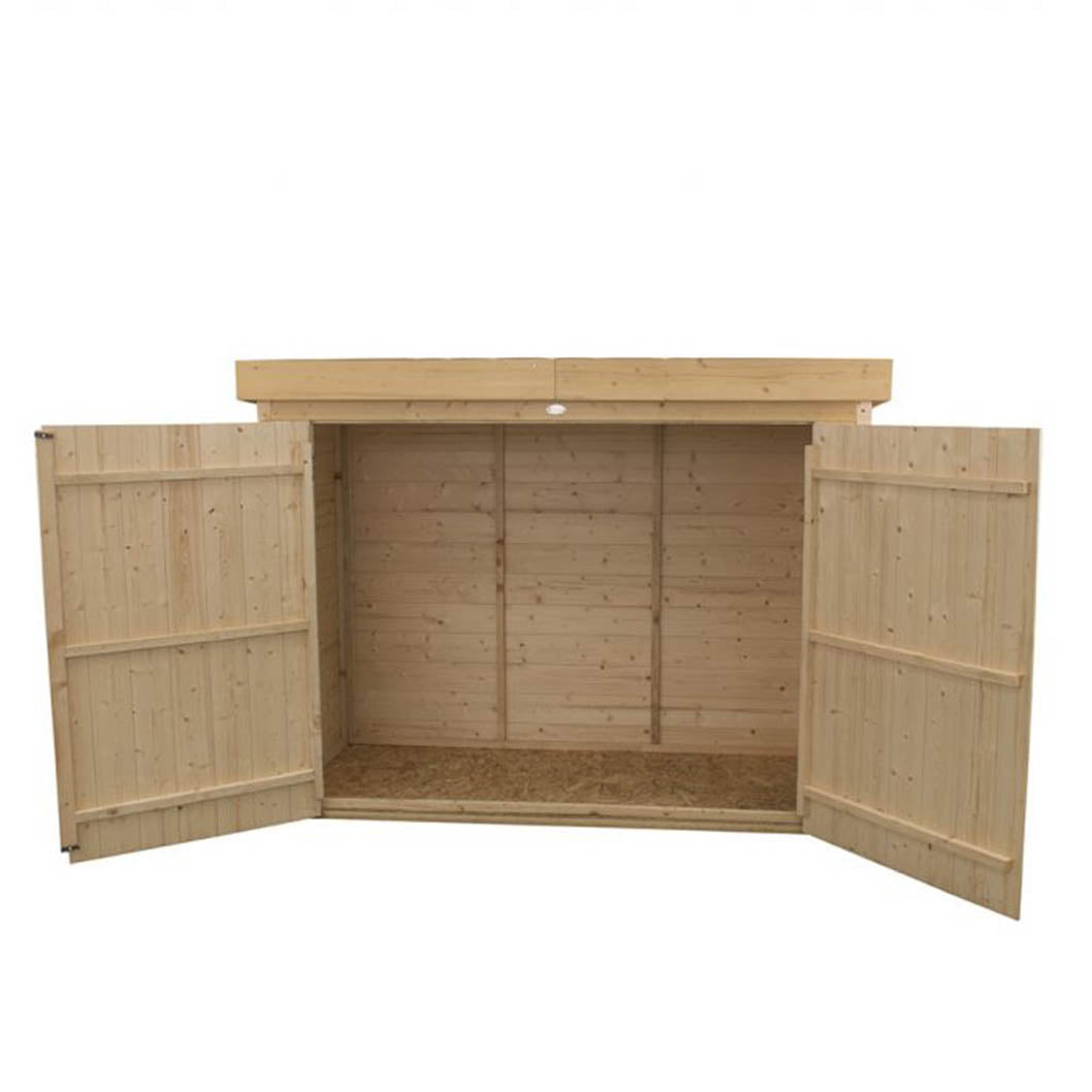 Forest Shiplap Pent Large Outdoor Store - Pressure Treated - JJ Building Materials