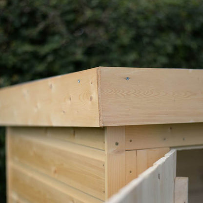 Forest Shiplap Pent Large Outdoor Store - Pressure Treated - JJ Building Materials