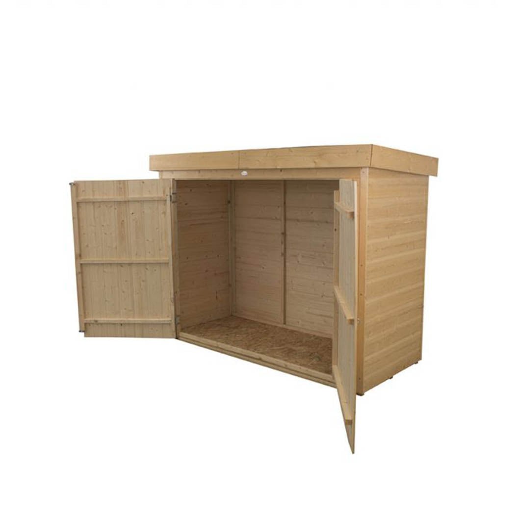 Forest Shiplap Pent Large Outdoor Store - Pressure Treated - JJ Building Materials