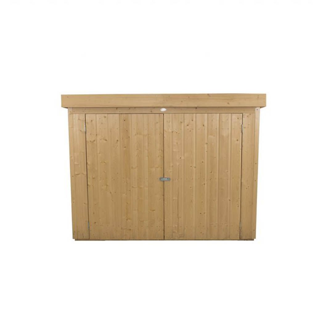 Forest Shiplap Pent Large Outdoor Store - Pressure Treated - JJ Building Materials