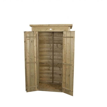 Forest Shiplap Pent Tall Garden Store - Pressure Treated - JJ Building Materials
