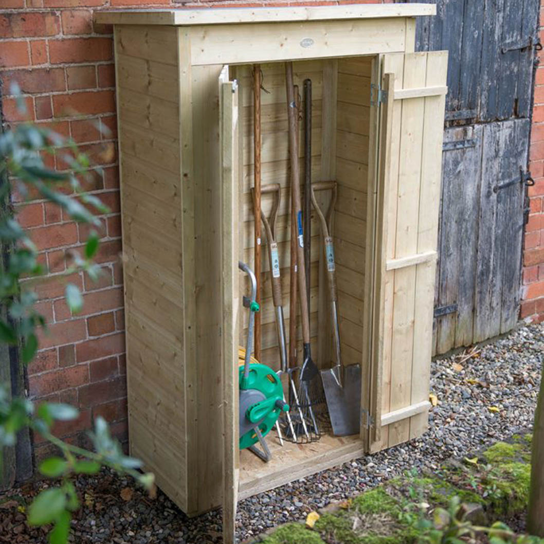 Forest Shiplap Pent Tall Garden Store - Pressure Treated - JJ Building Materials