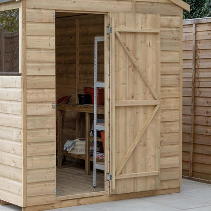 Forest Shiplap Pressure Treated 8x6 Apex Potting Shed - JJ Building Materials