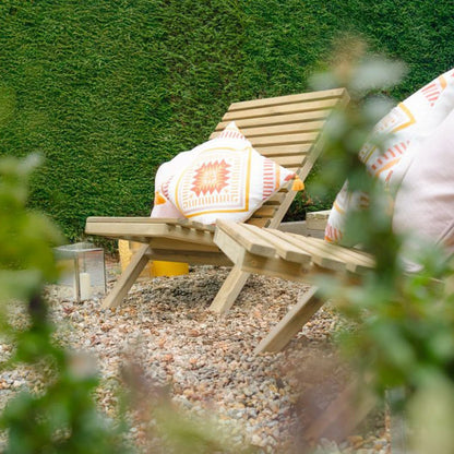 Forest Slatted Chair and Table Set - JJ Building Materials