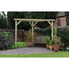 Forest Slatted Corner Pergola - JJ Building Materials
