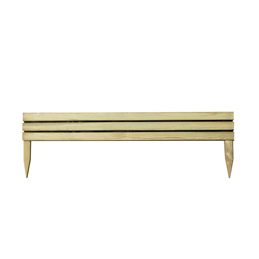 Forest Slatted Garden Edging 120cm - JJ Building Materials