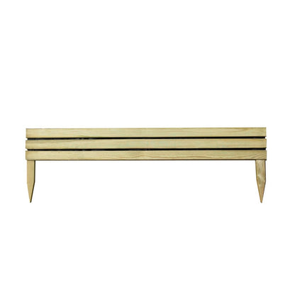 Forest Slatted Garden Edging 120cm - JJ Building Materials