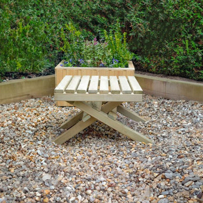 Forest Slatted Table - JJ Building Materials