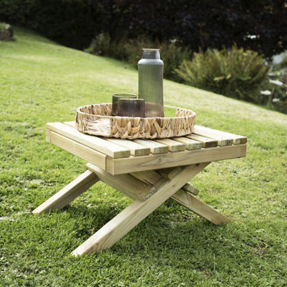 Forest Slatted Table - JJ Building Materials