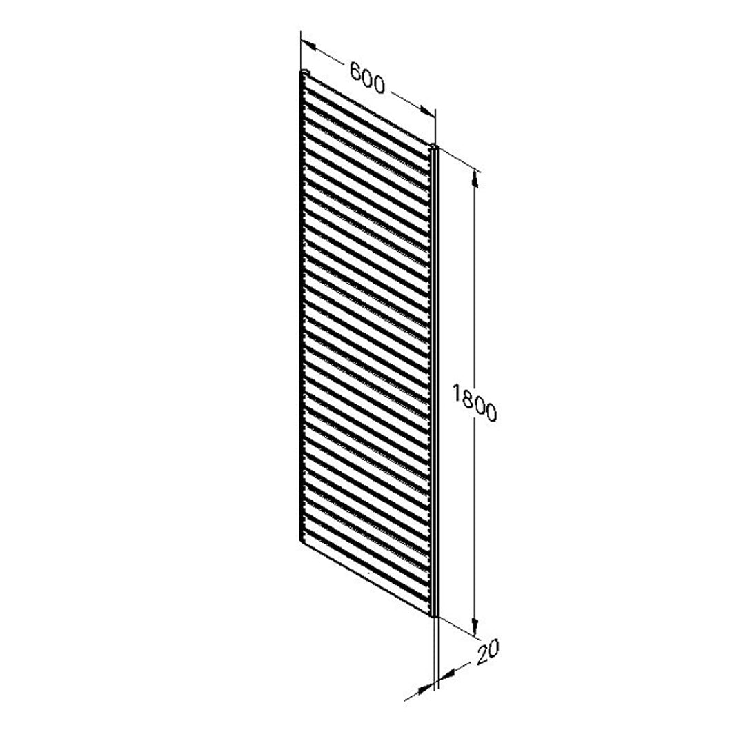 Forest Slatted Trellis - JJ Building Materials