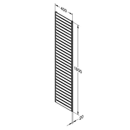 Forest Slatted Trellis - JJ Building Materials