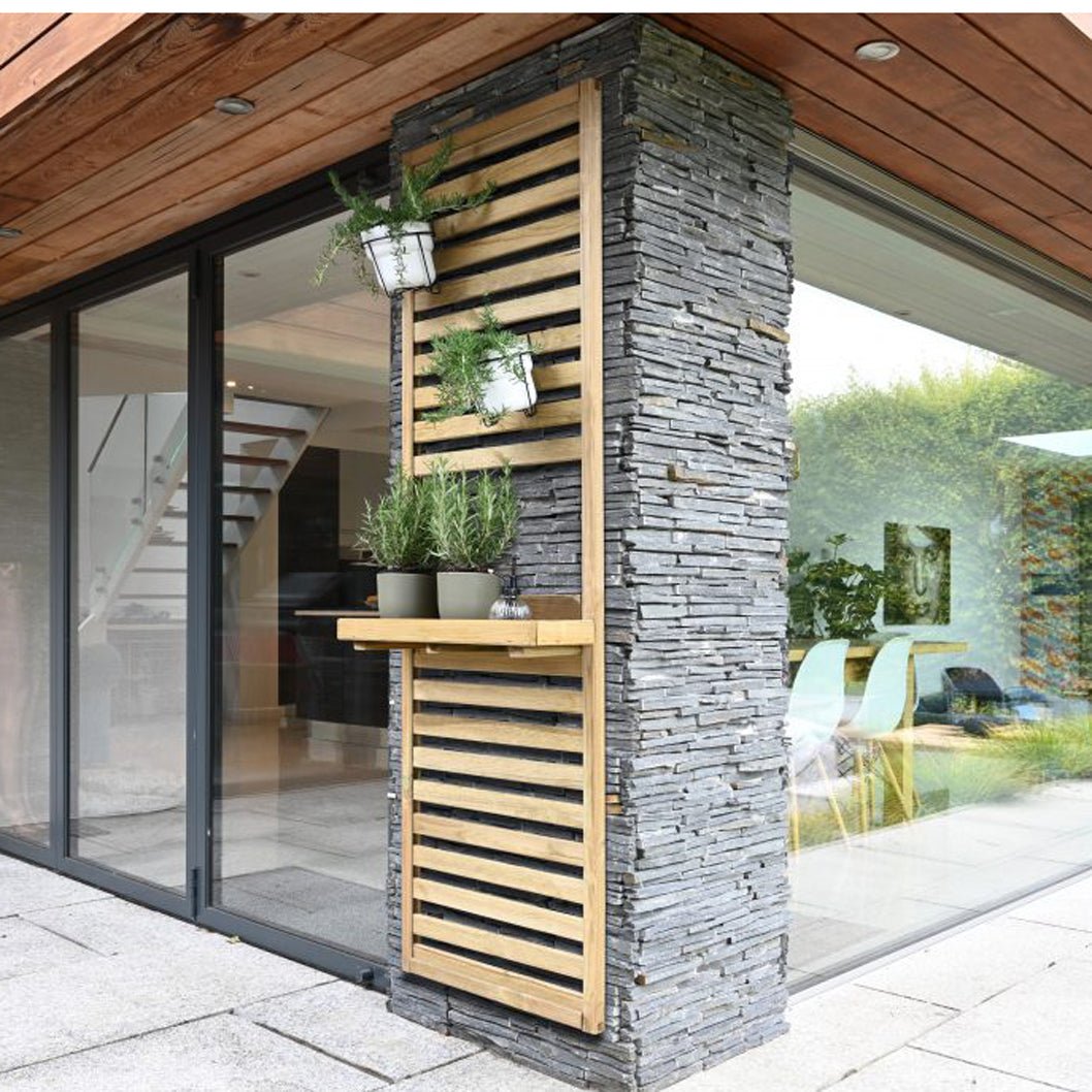 Forest Slatted Wall Planter - JJ Building Materials