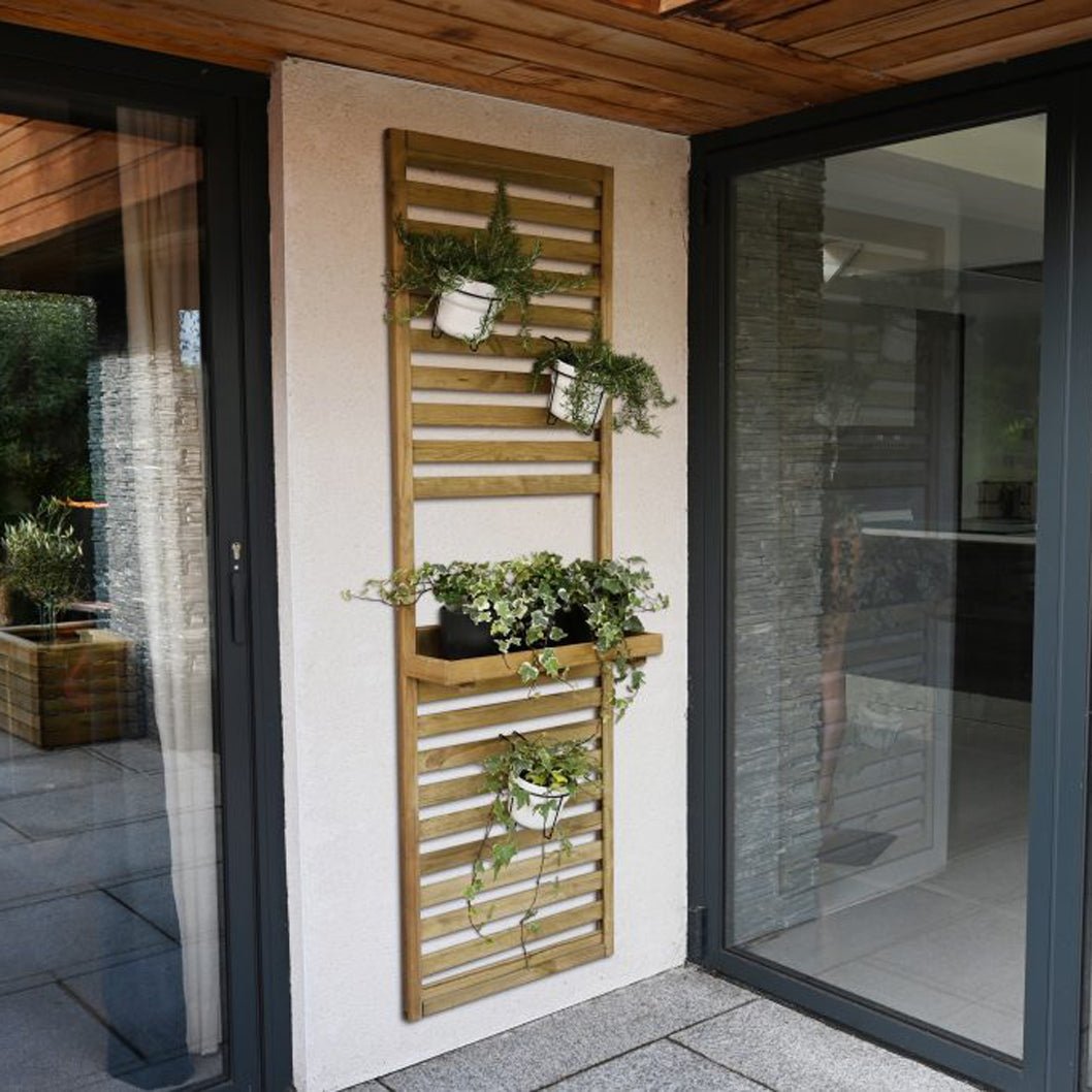 Forest Slatted Wall Planter - JJ Building Materials