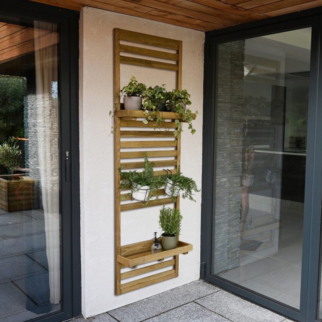 Forest Slatted Wall Planter - JJ Building Materials