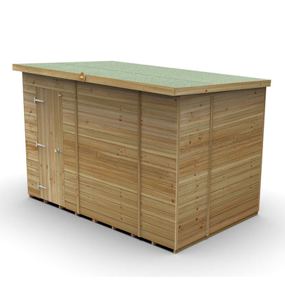 Forest Timberdale 10x6 Pent Shed - No Windows - JJ Building Materials