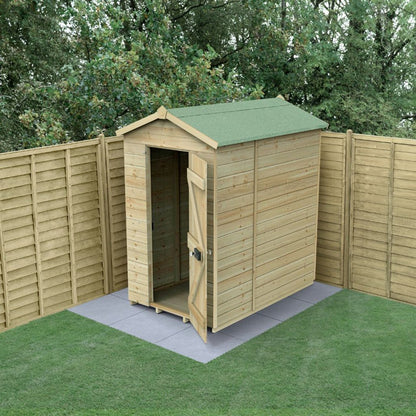 Forest Timberdale 4x6 Apex Shed - No Windows - JJ Building Materials