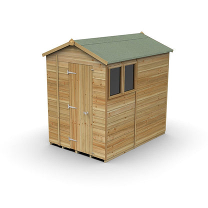 Forest Timberdale 5x7 Apex Shed - 2 Windows - 1 Opening - JJ Building Materials