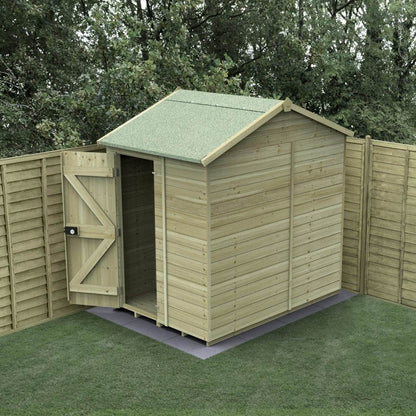 Forest Timberdale 5x7 Reverse Apex Shed - No Windows - JJ Building Materials