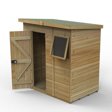 Forest Timberdale 6x4 Pent Shed - 1 Window - 1 Opening - JJ Building Materials