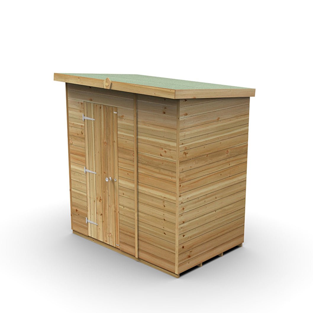 Forest Timberdale 6x4 Pent Shed - No Windows - JJ Building Materials