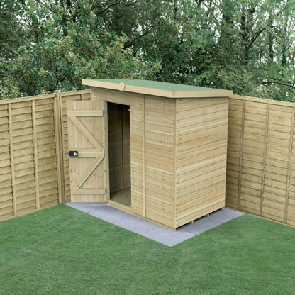 Forest Timberdale 6x4 Pent Shed - No Windows - JJ Building Materials